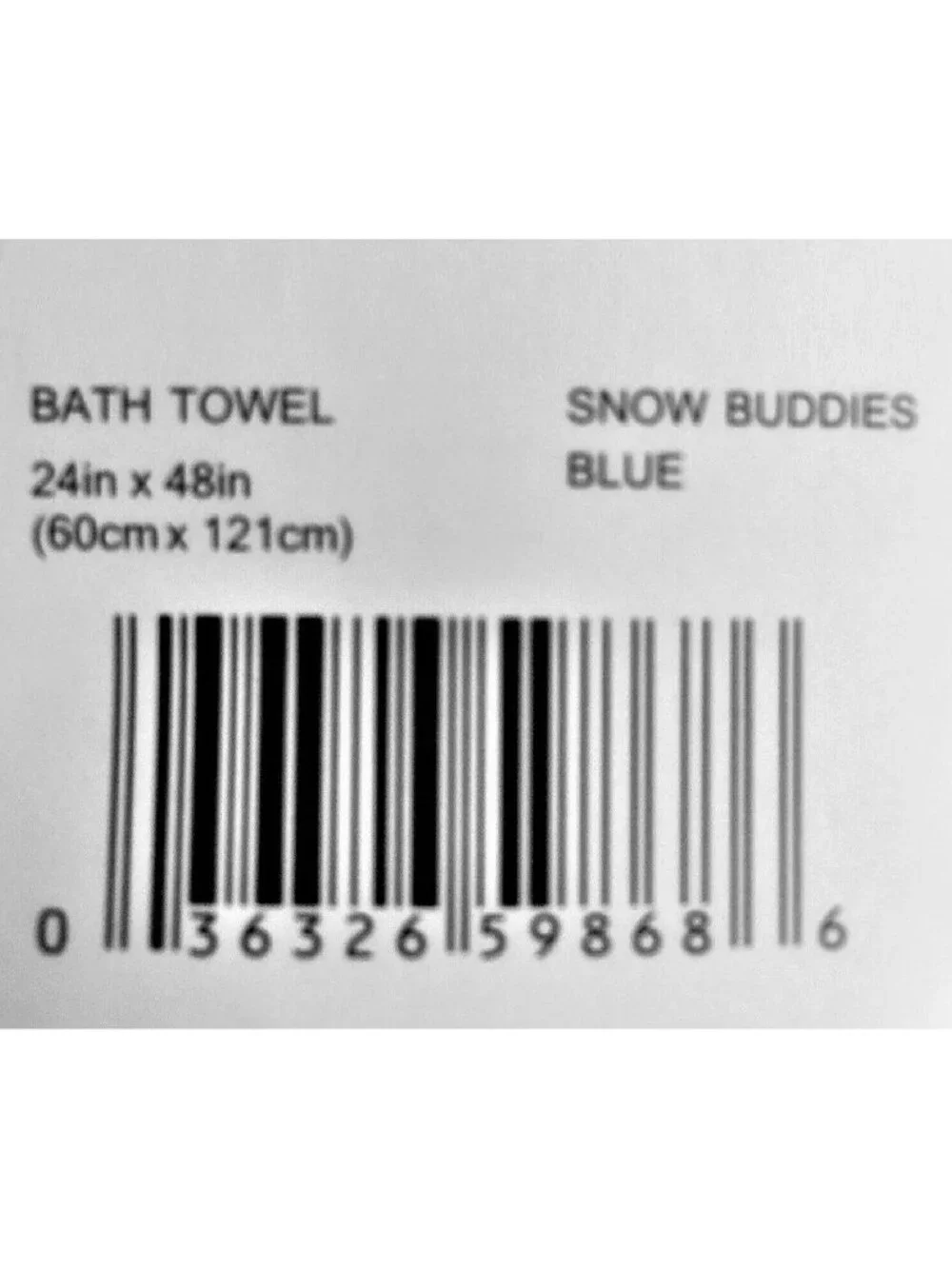 3 new Winter Wonderland Snow Buddies Bath Towels with Snowman, Bird, Street Lamp
